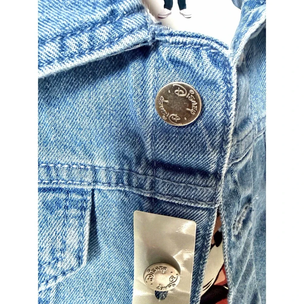 NWT Disney Junior Mickey Mouse Denim Jean Jacket Toddler 3T